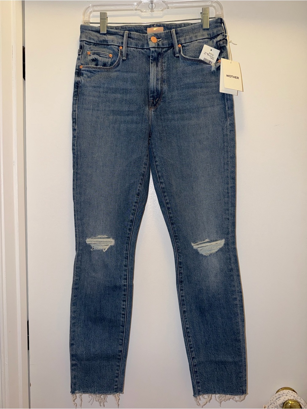 MOTHER The Looker Ankle Fray Women's Jeans NWT